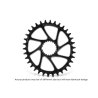 PLATO GARBARUK OVALADO DIRECT MOUNT SHIMANO M7100/M8100 (36T, BLACK)