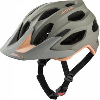 Casco Alpina Carapax 2.0 luna-gris-melocotón mate - Talla L (57-62 cm)