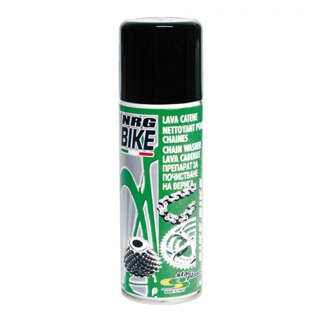 Limpiador de cadenas bicicleta NRG - Spray 200 ml.