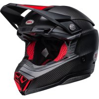 Casco BELL Moto-10 Spherical - Satin/Gloss Black/Red