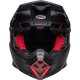 Casco BELL Moto-10 Spherical - Satin/Gloss Black/Red