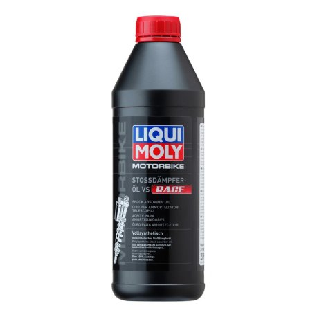 Botella 1L aceite de amortiguador 100% sintético Race Liqui Moly