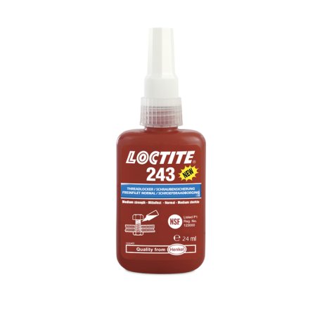 Fijador de roscas de media resistencia LOCTITE 243 botella 24ML