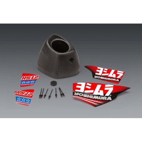 Kit recambio tapa YOSHIMURA carbono RS-12