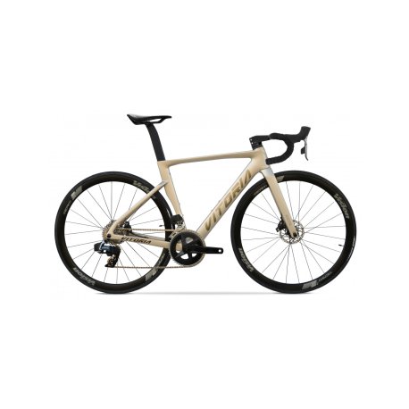 Bicicleta carretera vitoria ULTIMATE ART Shimano 105 105 Di2 12s Champagne