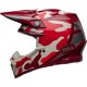 Casco BELL Moto-9S Flex - Ferrandis Méchant Gloss Red/Silver