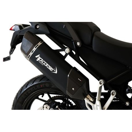 Silenciador Slip-On HP CORSE SP-3 Carbon TRIUMPH TIGER 850-900