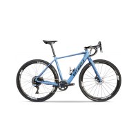 Bicicleta ebike gravel vitoria E-NYX HYBRID SRAM APEX azul