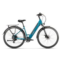 bicicleta ebike CONOR BALI E-CITY 28" 8V verde 2024