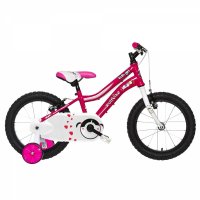 bicicleta wolfbike infantil AVI 16 Niña - MTB Steel V-Brake 1v rosa