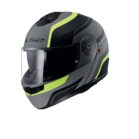 CASCO LS2 MODULAR FF908 STROBE II MONZA NEGRO-AMAR