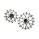 ROLDANAS DE CAMBIO PARA SRAM (SET - 12T + 16T (FOR 11/12 SP. WITH GARBARUK CAGE), SILVER)