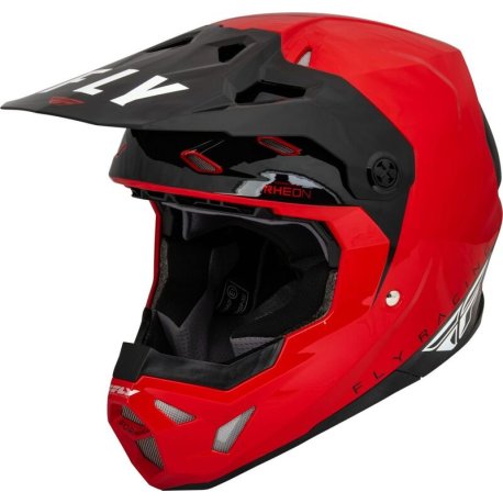 Casco FLY RACING Formula CP Slant - Rojo-Negro-Blanco