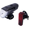 LUZ DELANTERA Y TRASERA CONTEC 247 STOP SET, USB