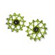 ROLDANAS GARBARUK DE CAMBIO PARA SRAM (SET - 12T + 14T (FOR 11/12 SP. WITH STANDARD CAGE), GREEN)