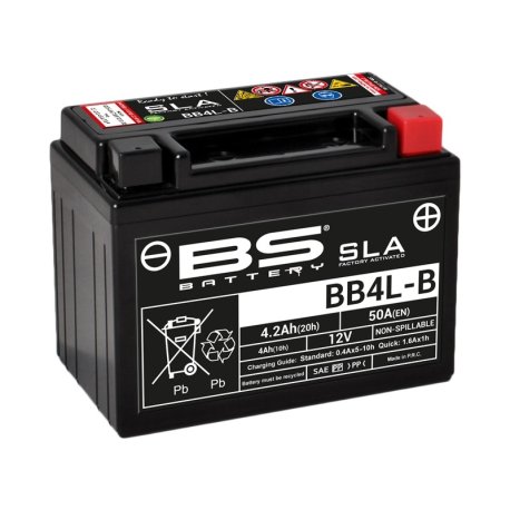 Batería BS BATTERY SLA BB4L-B (FA)