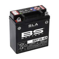 Bateria BS BATTERY SLA sin mantenimiento activada de fábrica - 6N11A-4A