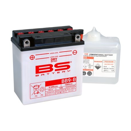 Batería BS BATTERY BB9-B (Fresh Pack)