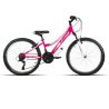 BICI MTB 26" MUJER ACERO "MICROSIFT" C/SUSP ROSA. 21VEL