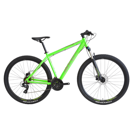bicicleta biocycle raper "29" verde 24vel disco hidraulico