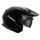 CASCO hebo 5 MONOCOLOR NEGRO BRILLO