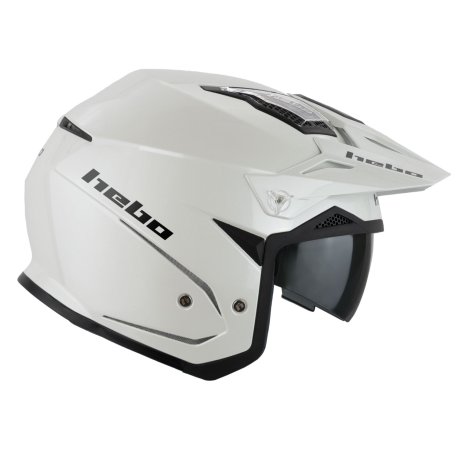 CASCO HEBO 5 MONOCOLOR BLANCO