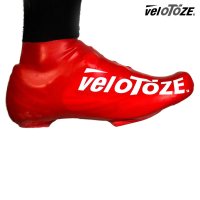 VELOTOZE 2.0 CUBREZAPATILLAS BAJO ROJO TALLA S-M 37-40cm