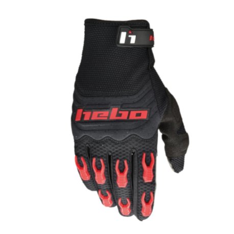 guantes cross hebo baggy rojo