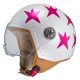 casco jet nzi agatha ruiz de la prada ZETA 2 ARP ESTRELLAS ROSA