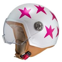 casco jet nzi agatha ruiz de la prada ZETA 2 ARP ESTRELLAS ROSA