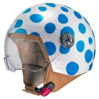 casco jet nzi agatha ruiz de la prada ZETA 2 ARP LUNAR BLANCO MATT