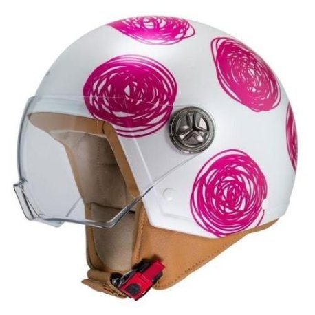 casco jet nzi agatha ruiz de la prada ZETA 2 ARP OVILLO ROSA MATT