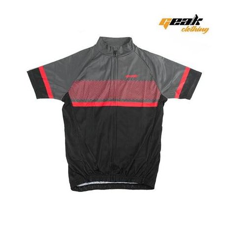 MAILLOT CORTO "GEAK" ROJO/NEGRO