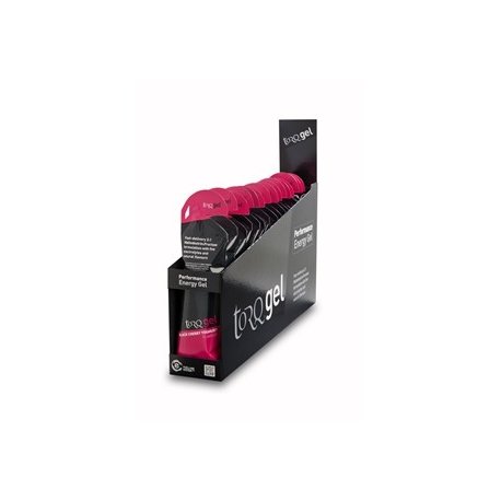 TORQ GEL CAJA DE 15 BLACK YOGURT DE CEREZA