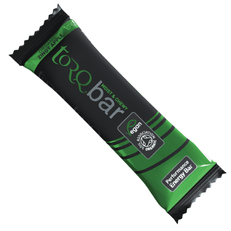 TORQ BAR 45GR CAJA DE 15 BARRITAS ORGANIC ZINGY APPLE