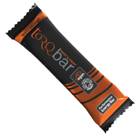 TORQ BAR 45GR CAJA DE 15 BARRITAS ORGANIC ZESTY ORANGE