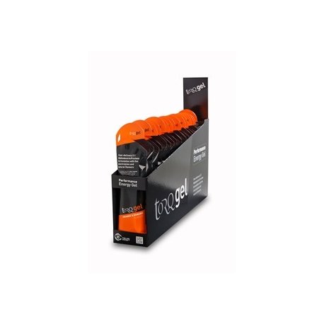 TORQ GEL CAJA DE 15 ORANGE & BANANA