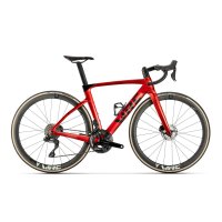 Bicicleta conor wrc volcano Di2 105 rojo 2024