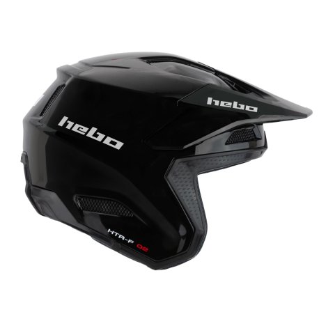 CASCO HEBO ZONE PRO MONOCOLOR NEGRO