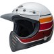 Casco BELL Moto-3 - RSD Saddleback Satin/Gloss White/Black