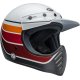 Casco BELL Moto-3 - RSD Saddleback Satin/Gloss White/Black