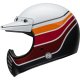 Casco BELL Moto-3 - RSD Saddleback Satin/Gloss White/Black