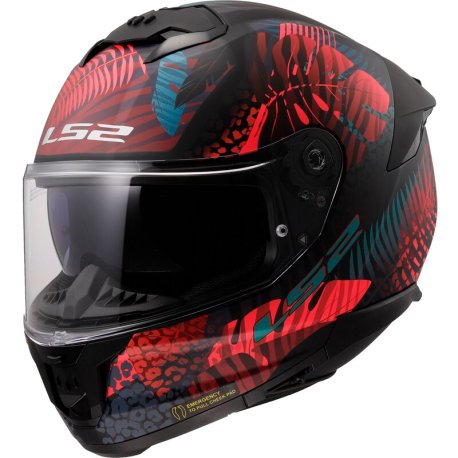 CASCO LS2 INTEGRAL FF808 STREAM II JUNGLE NEGRO-RO TALLA M
