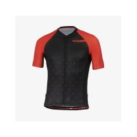 Maillot ciclismo eltin resistance negro y rojo