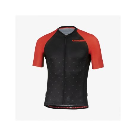 Maillot ciclismo eltin resistance negro y rojo