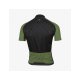 Maillot ciclismo eltin Resistance negro y verde oliva