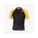 Maillot ciclismo eltin Resistance negro y mostaza