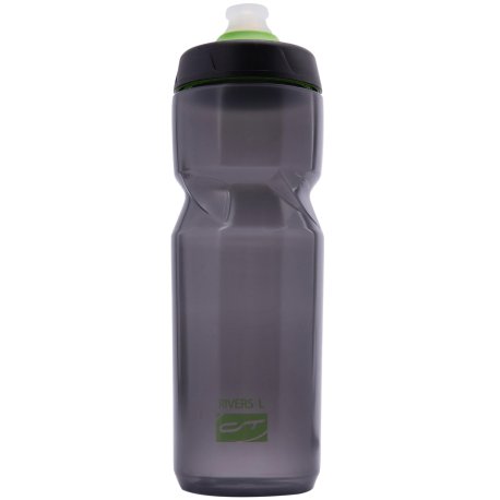 BIDON CONTEC RIVERS L 800 ML, BLACK/NEOGREEN