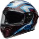 Casco BELL Race Star DLX Flex - Xenon Gloss Red/Silver