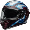 Casco BELL Race Star DLX Flex - Xenon Gloss Red/Silver